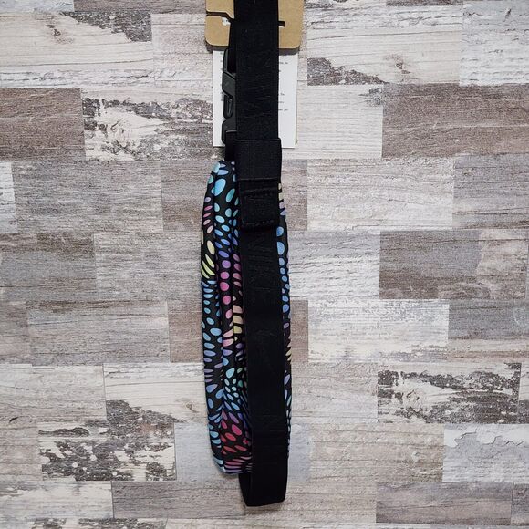 Nike Slim 3.0 Waist Pack Running Fanny Pack Belt Bag Stretch Rainbow NEW - Picture 4 of 10